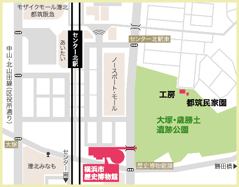 横浜市歴史博物館　地図02